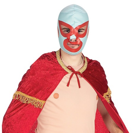 Nacho Libre Mask Costume Accessory Lucha Wrestling Professional Wrestler Luchador image