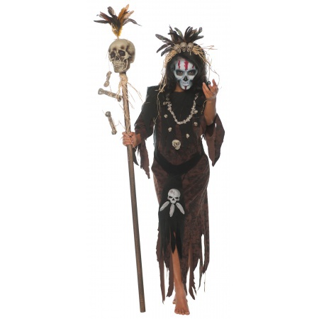 Female Witch Doctor Costume image