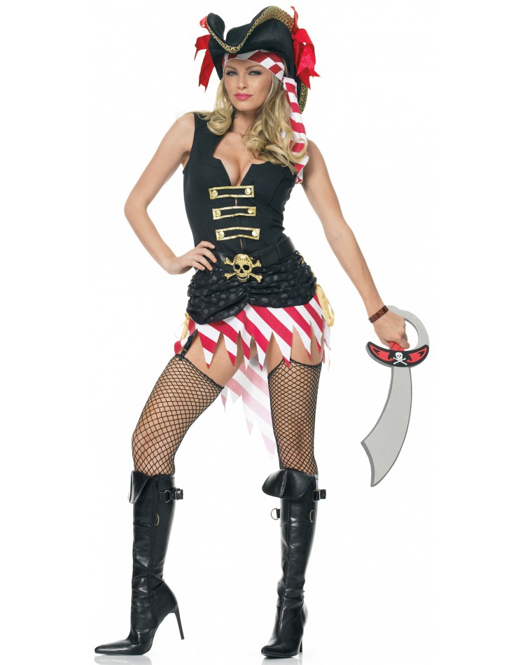 Sexy Pirate Costume Adult Halloween